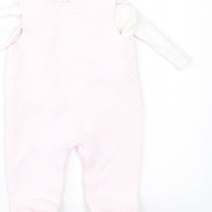 rock a bye Girls Pink   Romper One-Piece