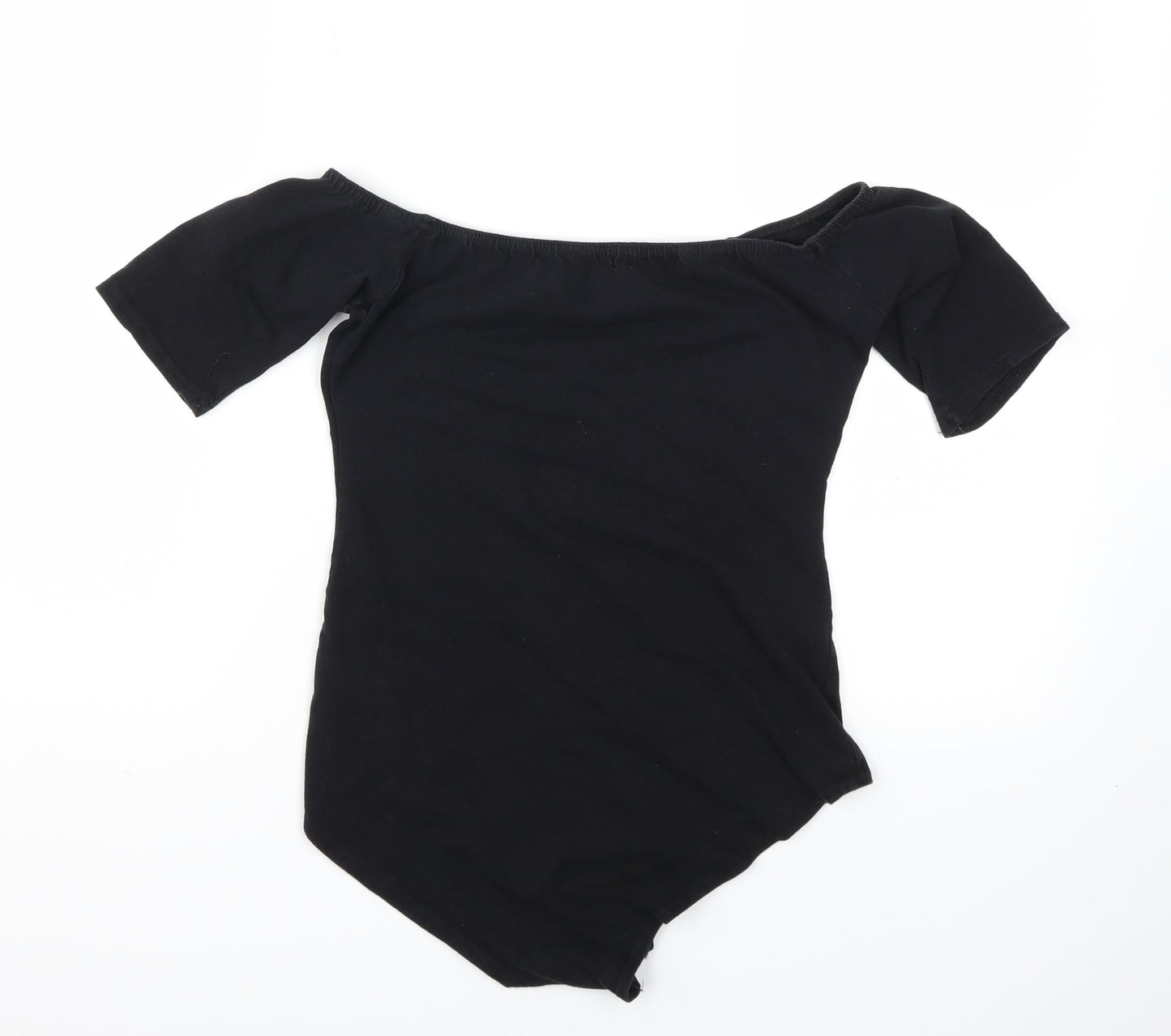 Missguided Womens Black   Bodysuit One-Piece Size 4