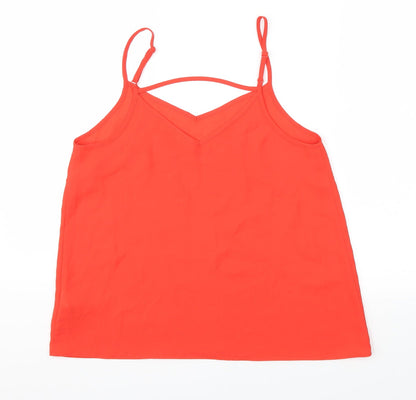 Primark Womens Red   Camisole Blouse Size 10