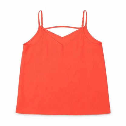 Womens UK Size 10 Primark Red Camisole Blouse