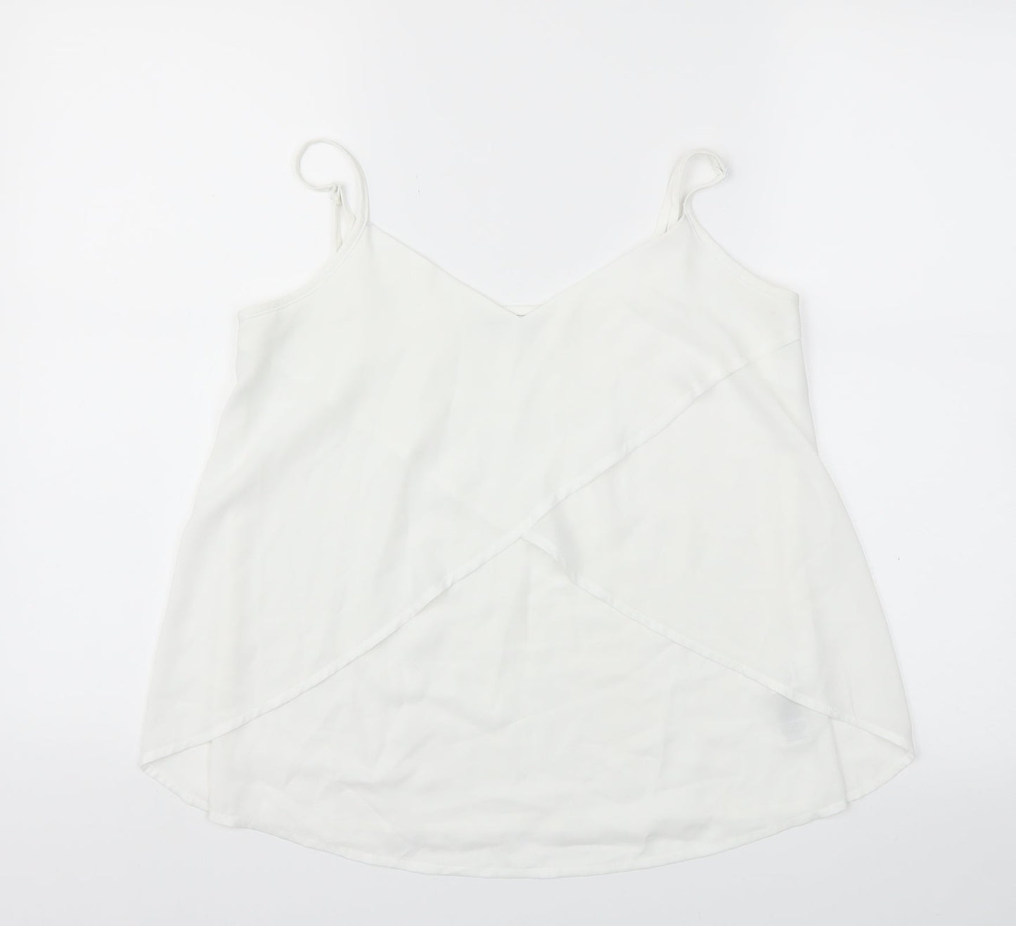 Miss Selfridge Womens White   Basic Blouse Size 6