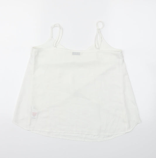 Miss Selfridge Womens White   Basic Blouse Size 6