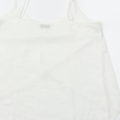 Miss Selfridge Womens White   Basic Blouse Size 6