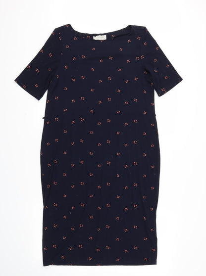 HOBS  Womens Blue Floral  Fit & Flare  Size 12