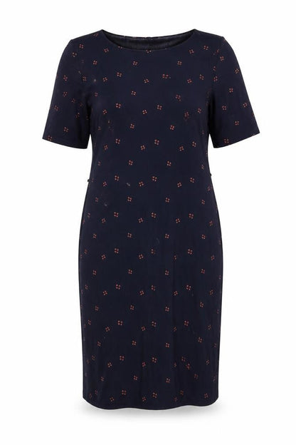HOBS  Womens Blue Floral  Fit & Flare  Size 12