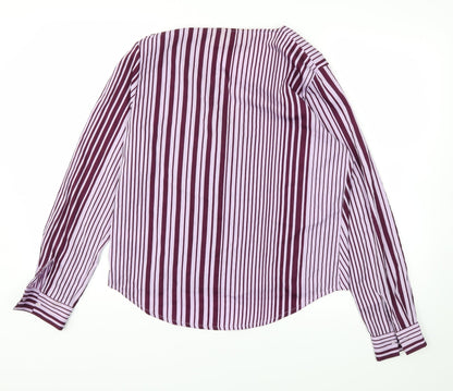 Womens UK Size 12 Next Purple Basic Blouse