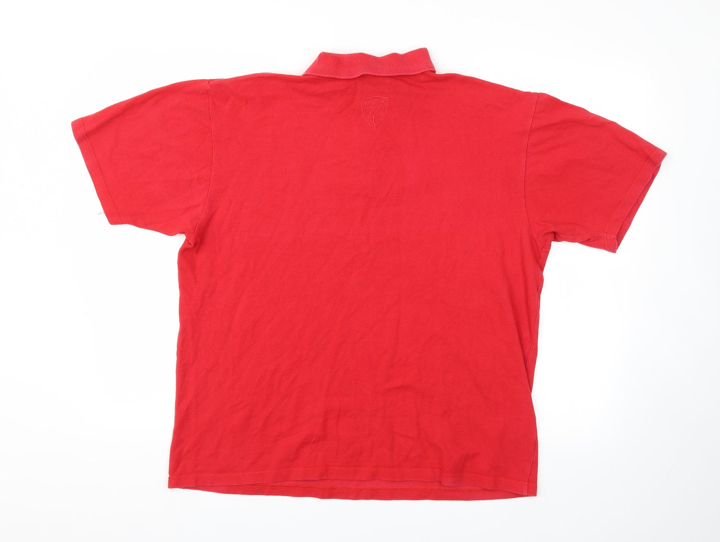 COTTON CLASSICS  Mens Red    Polo Size L