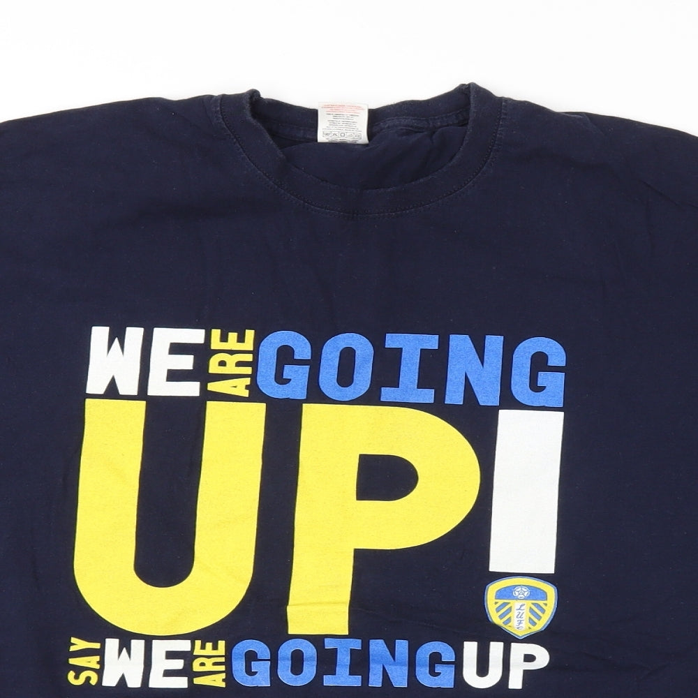 Mens UK Size XL Fruit of the Loom Blue  T-Shirt