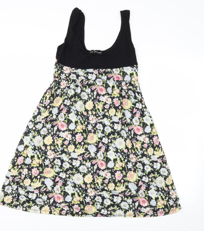 Primark Womens Multicoloured Floral  Fit & Flare  Size 10
