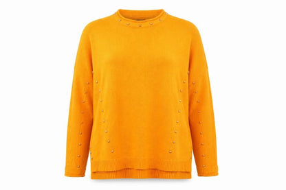 Star Womens Orange   Pullover Jumper Size 14