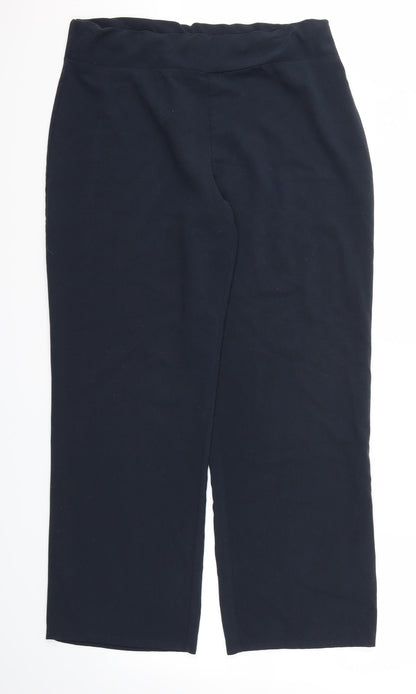 Autonomy Womens Blue   Trousers  Size 16 L29 in - Stretch waistband