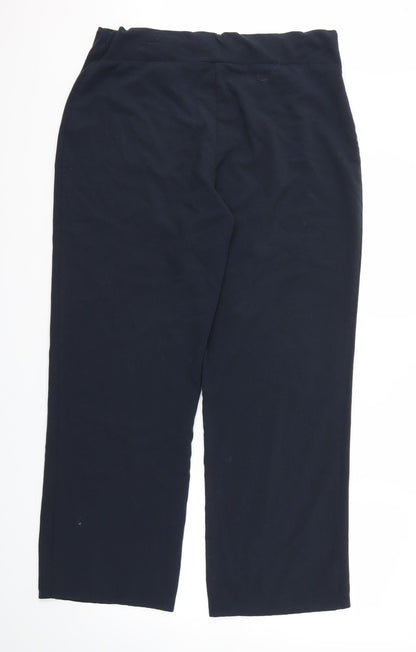 Autonomy Womens Blue   Trousers  Size 16 L29 in - Stretch waistband