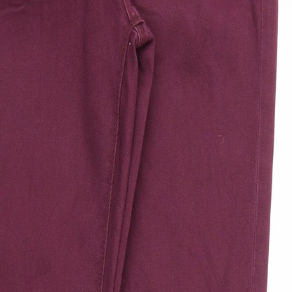 Womens UK Size 30 Preworn Regular Fit Straight Pink Jeans