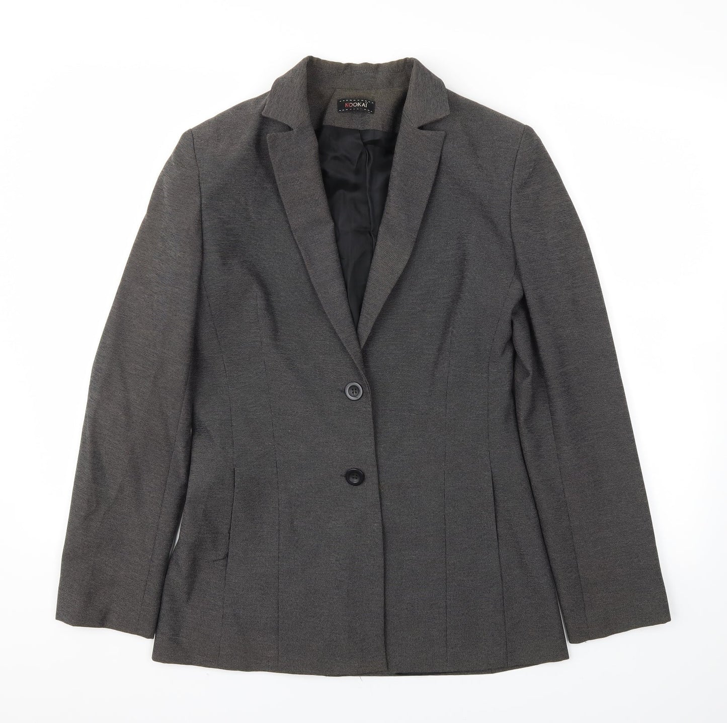 Womens UK Size 10 Kookai Regular Brown Blazer