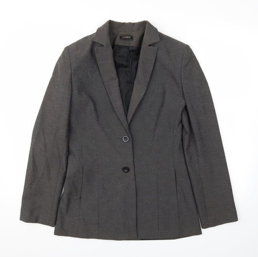 Womens UK Size 10 Kookai Regular Brown Blazer