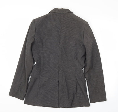 Womens UK Size 10 Kookai Regular Brown Blazer