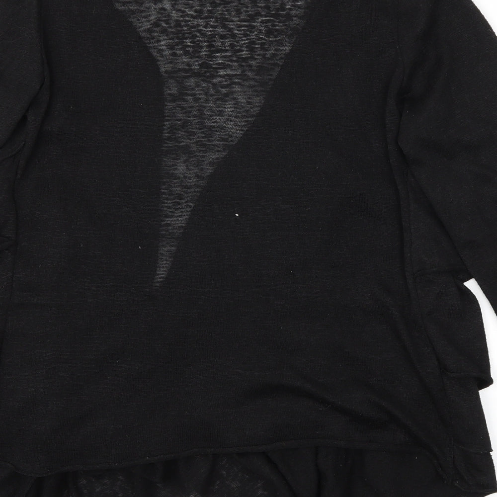 Miso Womens Black   Cardigan Jumper Size 12