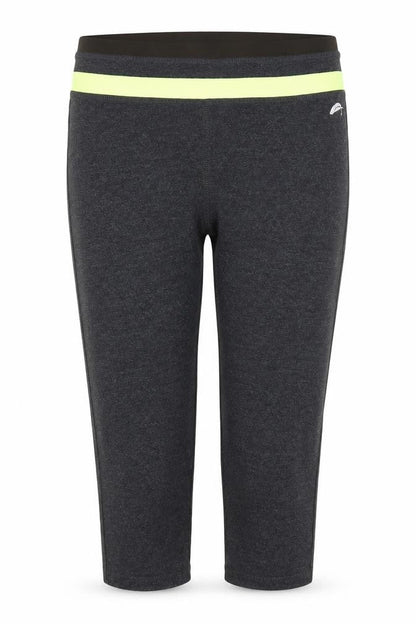 Womens UK Size S F&F Regular Fit Capri Grey Trousers