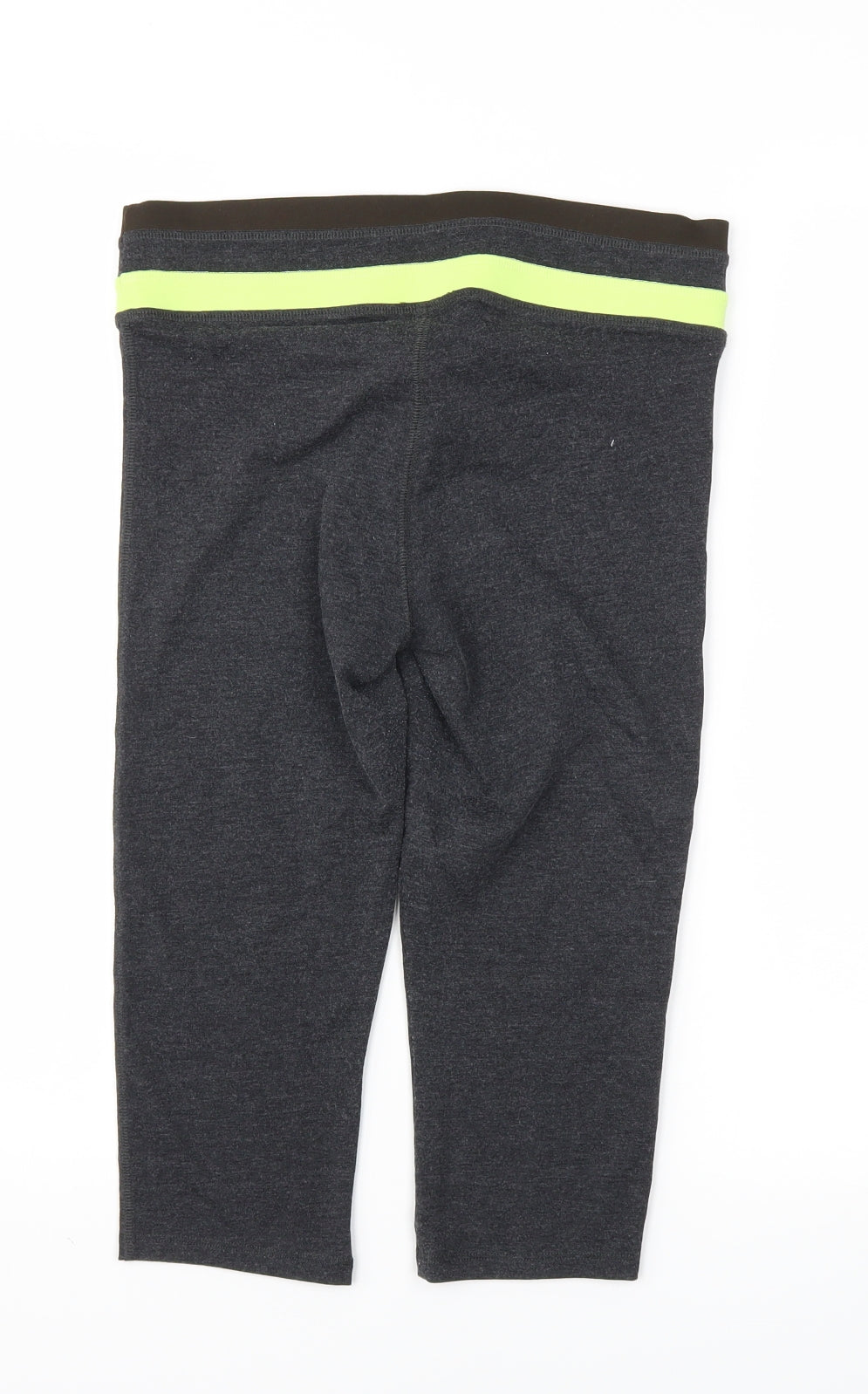 F&F Womens Grey   Capri Trousers Size S L20 in - Stretch waistband