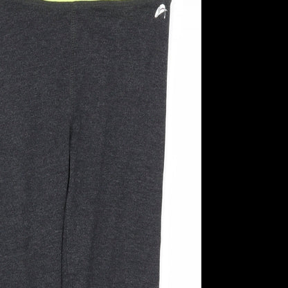 F&F Womens Grey   Capri Trousers Size S L20 in - Stretch waistband