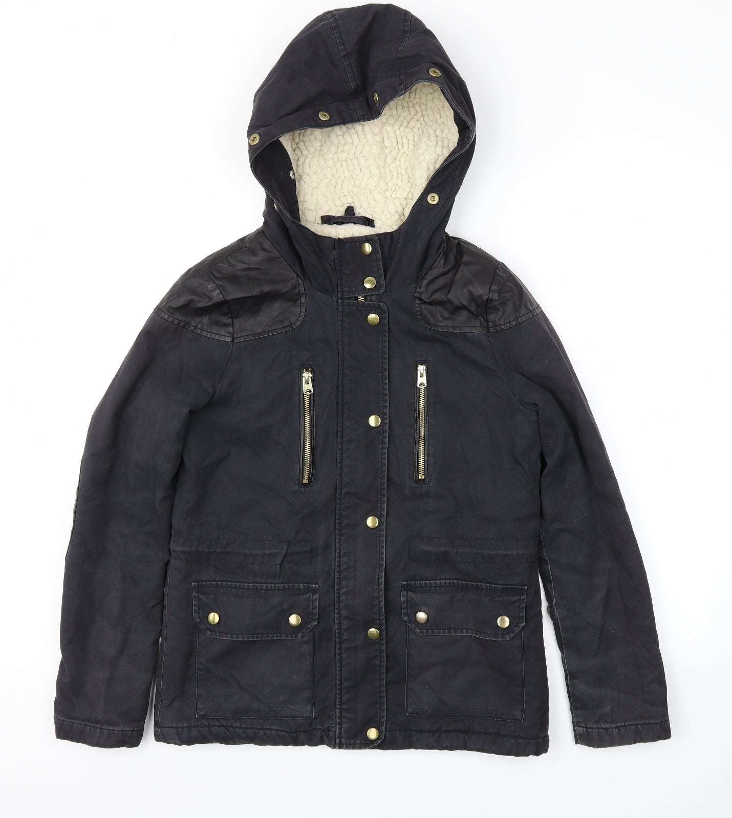 Womens UK Size 6 Topshop Black Jacket