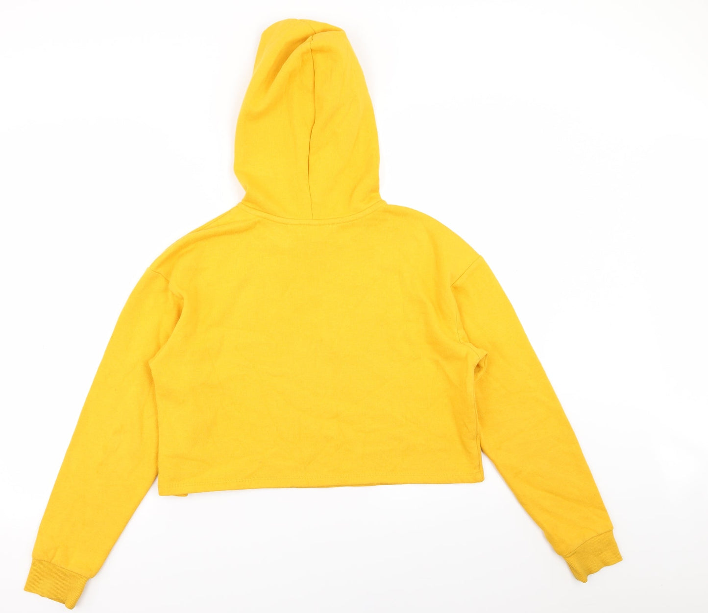 Divided by H&M Womens Yellow   Pullover Jumper Size S  - crop