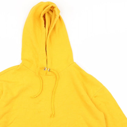 Divided by H&M Womens Yellow   Pullover Jumper Size S  - crop