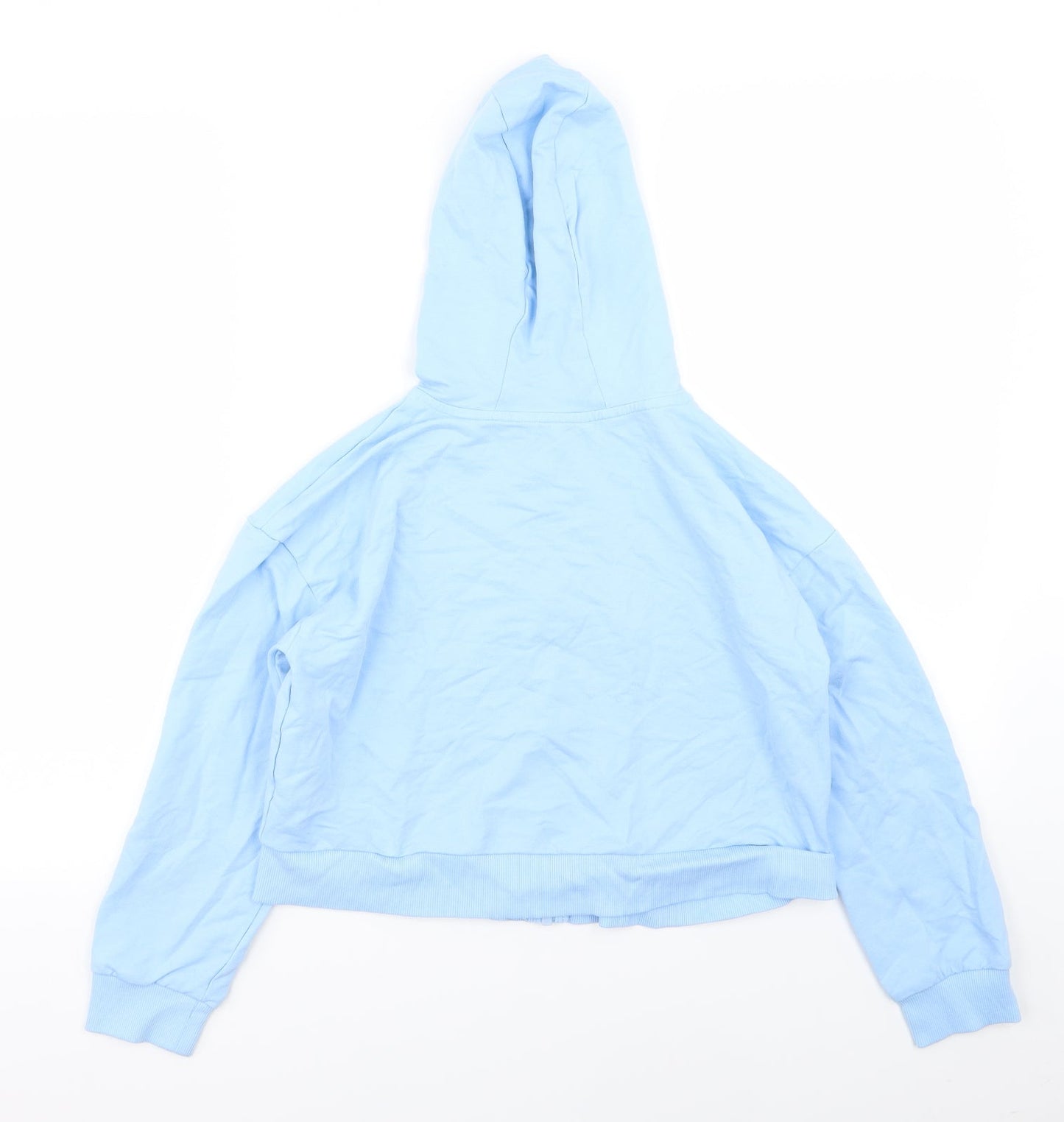 Asda George Girls Blue   Full Zip Jumper Size 9-10 Years