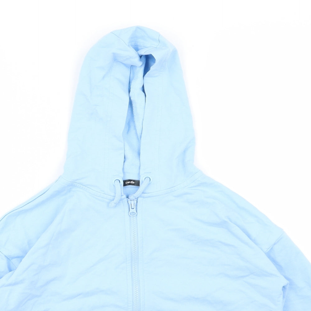 Asda George Girls Blue   Full Zip Jumper Size 9-10 Years