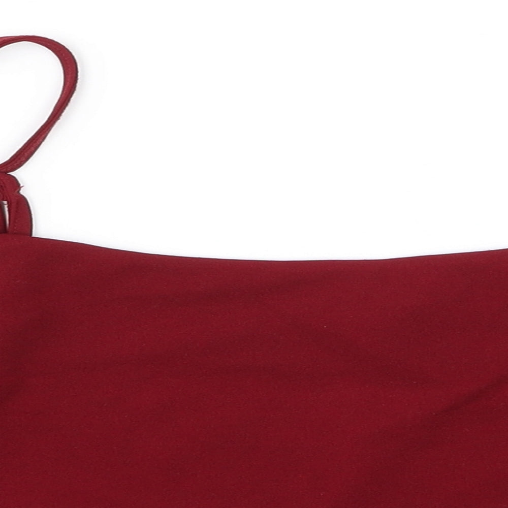 SheIn Womens Red   Camisole Tank Size 14  - crop