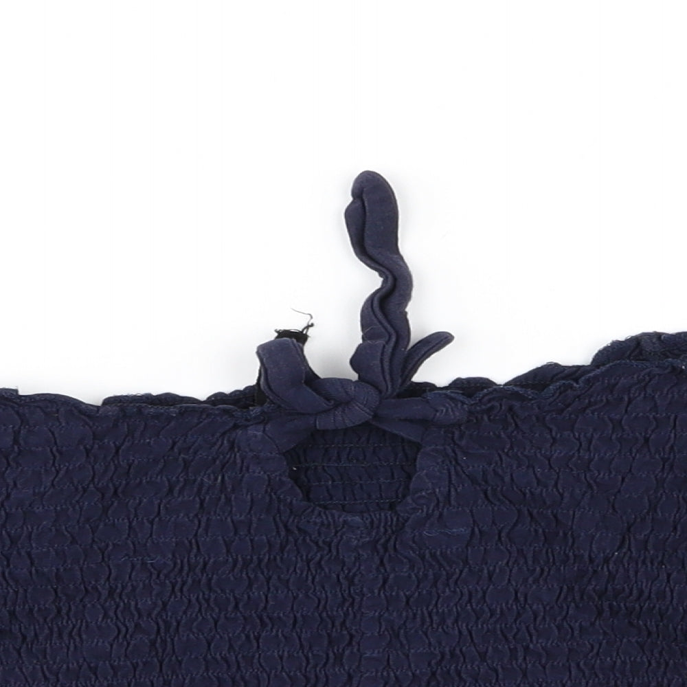 Womens UK Size M sinsay Blue Basic T-Shirt