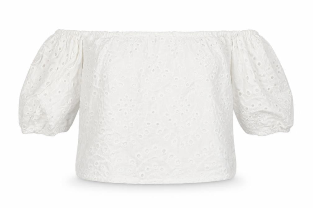 Womens UK Size 10 parisian White Basic T-Shirt