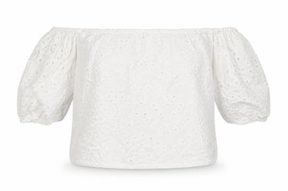 Womens UK Size 10 parisian White Basic T-Shirt