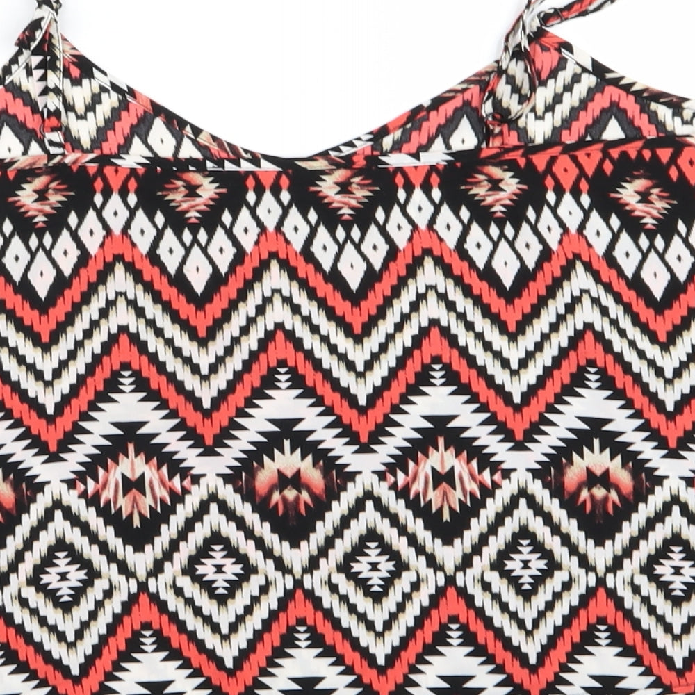 Primark Womens Multicoloured Geometric  Camisole Tank Size 12