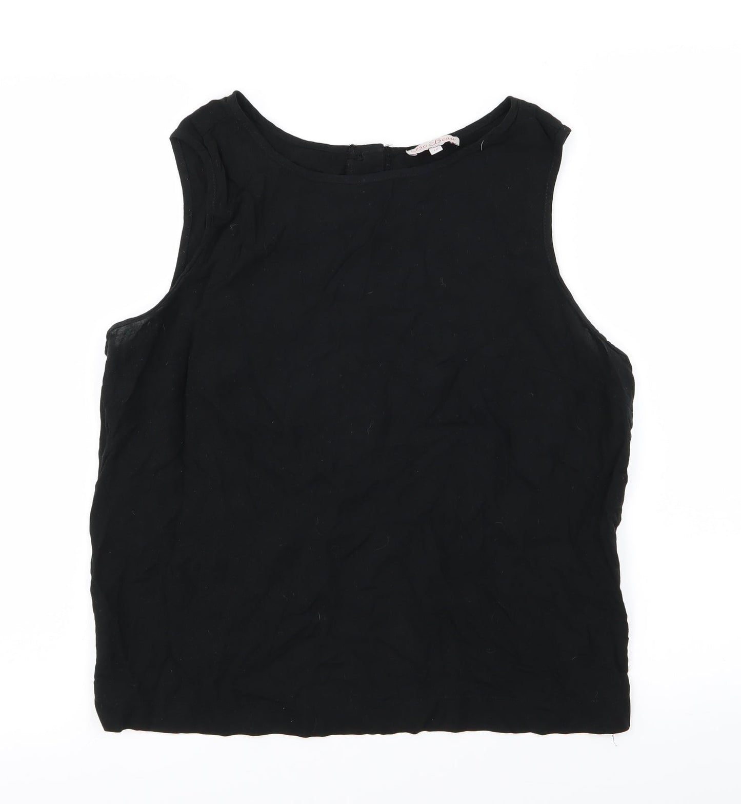 Womens UK Size 12 be beau Black Basic Tank