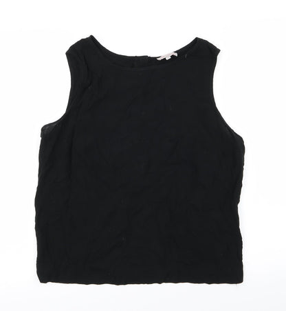 Womens UK Size 12 be beau Black Basic Tank