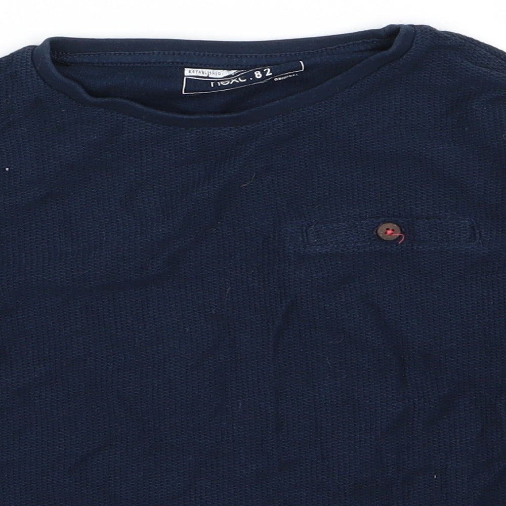 NEXT Girls Blue   Basic T-Shirt Size 3-4 Years