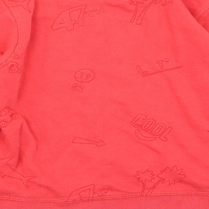 Next Boys Red   Pullover Jumper Size 3-4 Years