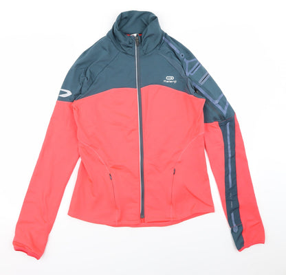 DECATHLON Womens Pink   Full Zip Jumper Size 10