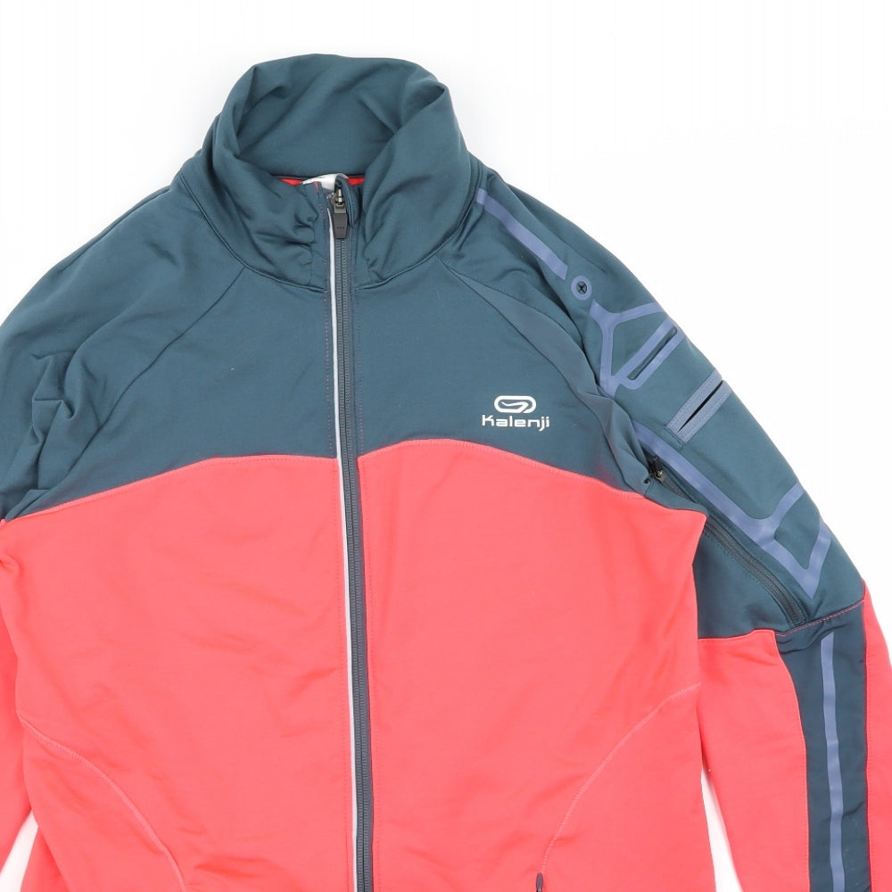 DECATHLON Womens Pink   Full Zip Jumper Size 10