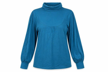 Womens UK Size 14 Wardrobe Blue Basic Blouse
