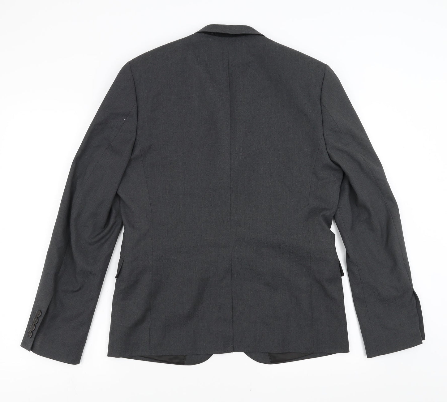 Mens UK Size 38 H&M Regular Grey Suit Jacket