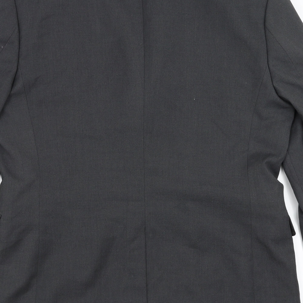 Mens UK Size 38 H&M Regular Grey Suit Jacket