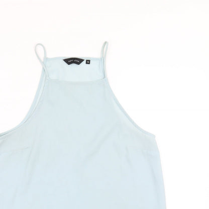 Womens UK Size 10 New Look Blue Camisole Blouse