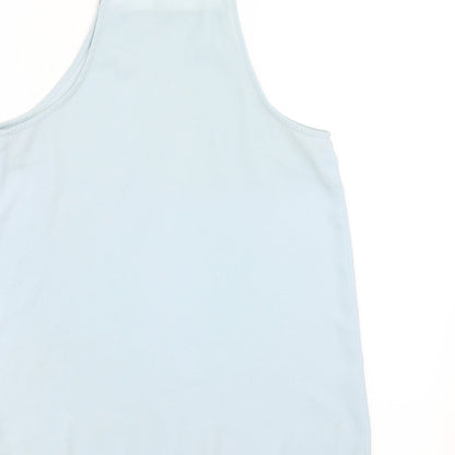 Womens UK Size 10 New Look Blue Camisole Blouse