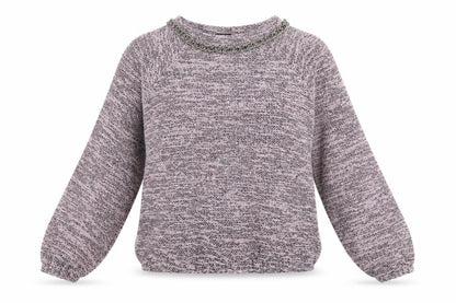 Topshop Womens Pink   Pullover Jumper Size 10  - chain