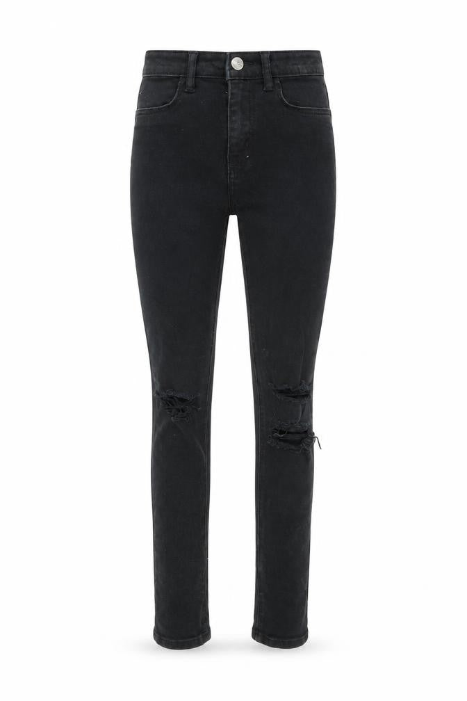 Womens UK Size 6 Divided by H&M Extra-Slim Fit Skinny Black Jeans