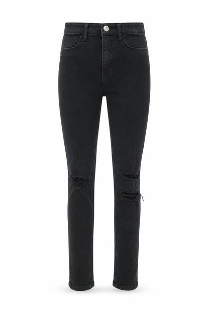 Womens UK Size 6 Divided by H&M Extra-Slim Fit Skinny Black Jeans