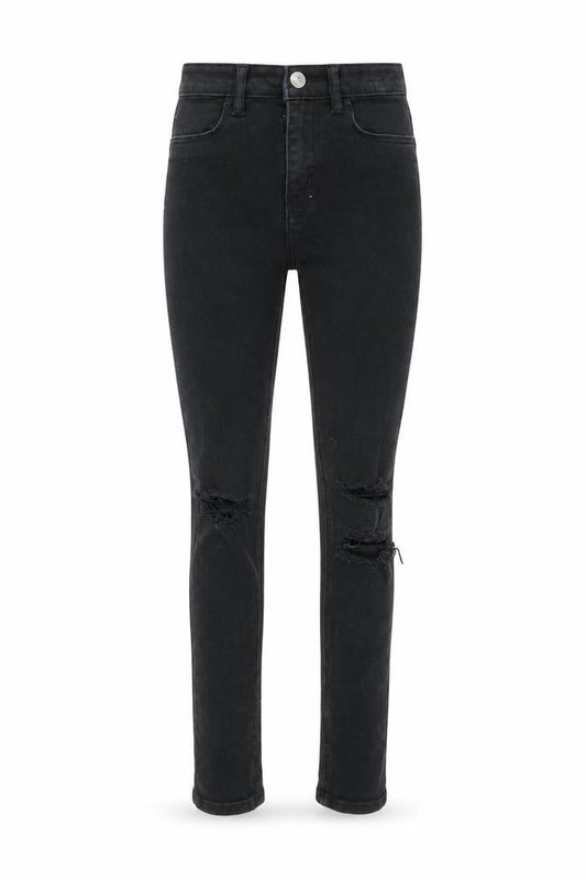 Womens UK Size 6 Divided by H&M Extra-Slim Fit Skinny Black Jeans