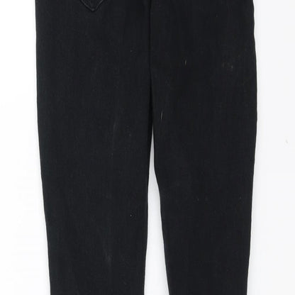 Divided by H&M Womens Black  Denim Skinny Jeans Size 6 L28 in